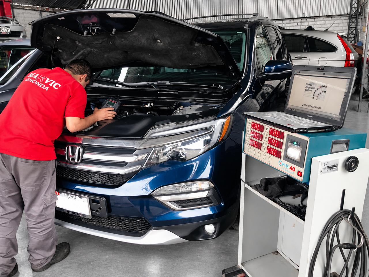 Taller especializado Honda en Marvic Motors